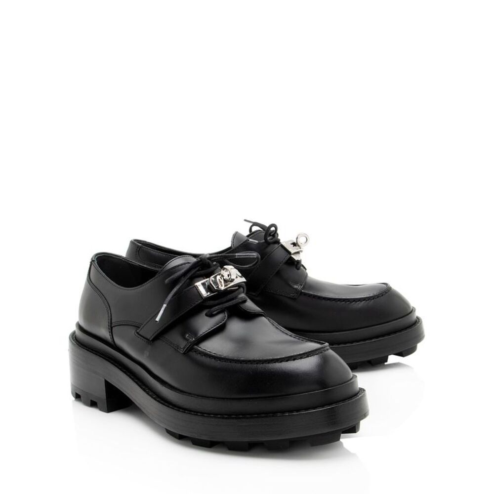Hermes Calfskin Kelly First Oxford Loafers - Size 7 / 37 - Picture 2 of 8